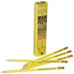 12 Manifesto Pencils in a Tin