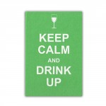 Keep Calm and Drink Up Book