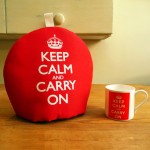 Keep Calm and Carry On Tea Cosie